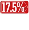 Sales Badge - 17.5% Off