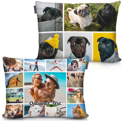 (57cm x 40cm) with Removable Cover (Zip) (Personalised with Text)