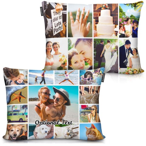 (57cm x 40cm) with Removable Cover (Zip) (Personalised with Text)