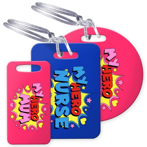 (9cm x 4.5cm) (Aunt) with Clear Loop Fastening