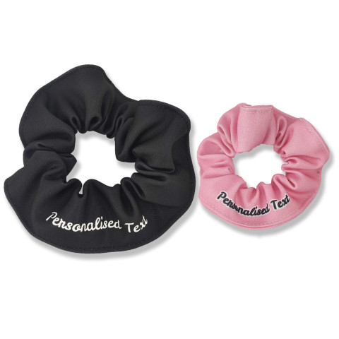 Black Water Resistant Polyester Fabric (Optional Personalised Gift Text)