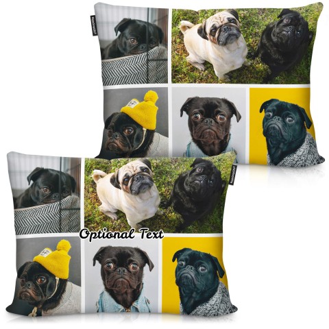 (57cm x 40cm) with Removable Cover (Zip) (Personalised with Text)