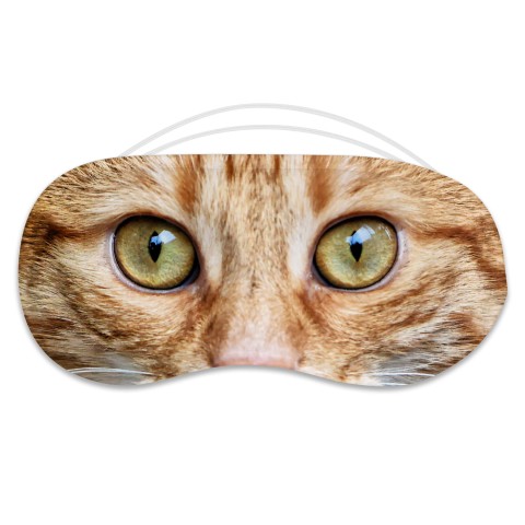 with Cat Eye Design Polyester (Personalised with Text)