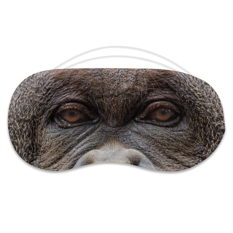 with Orangutan Eye Design Polyester (Personalised with Text)