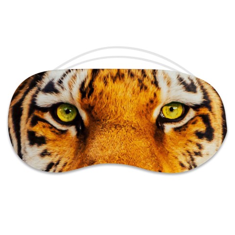 with Tiger Eye Design Polyester (Personalised with Text)