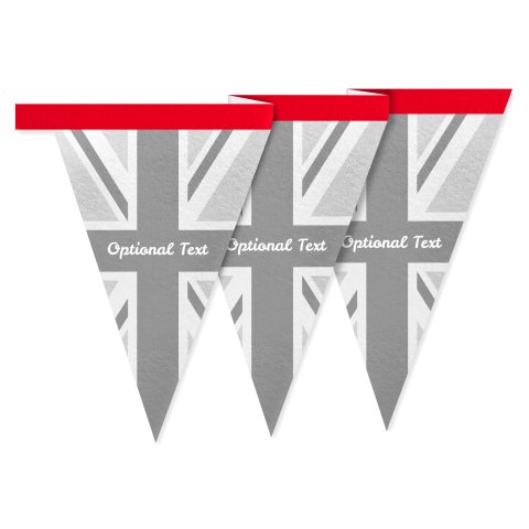 - 1 Metre with 8 Flags (20cm) Grey Mock Suede Polyester Fabric