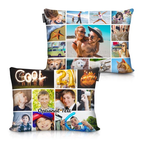 (36cm x 25cm) with Removable Cover (Zip) (Personalised with Text)