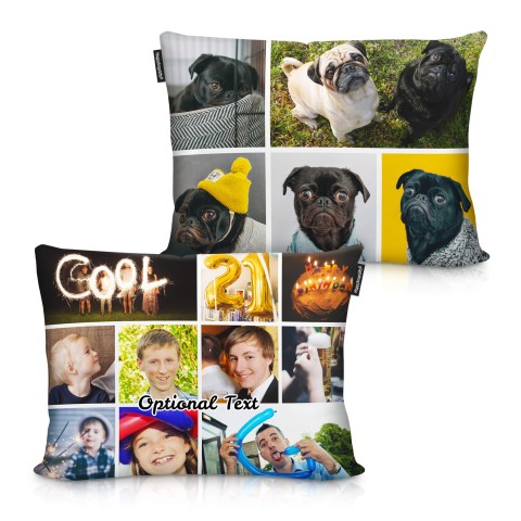 (36cm x 25cm) with Removable Cover (Zip) (Personalised with Text)