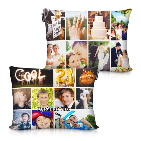 (36cm x 25cm) with Removable Cover (Zip) (Personalised with Text)