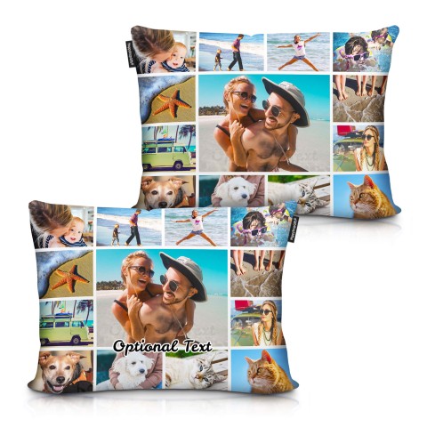(36cm x 25cm) with Removable Cover (Zip) (Personalised with Text)