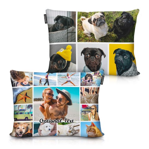(36cm x 25cm) with Removable Cover (Zip) (Personalised with Text)