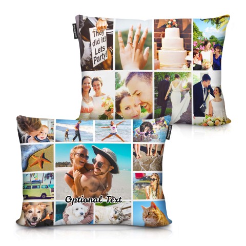 (36cm x 25cm) with Removable Cover (Zip) (Personalised with Text)
