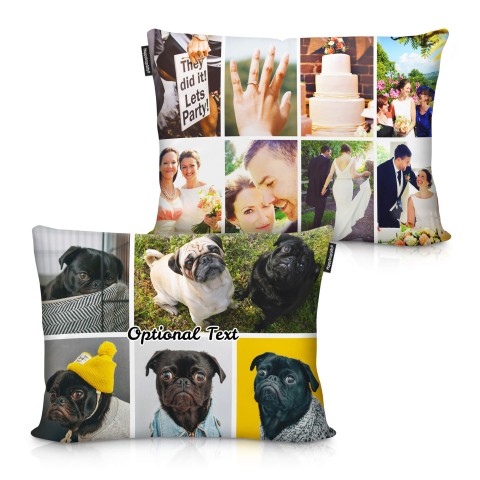 (36cm x 25cm) with Removable Cover (Zip) (Personalised with Text)