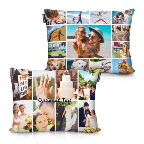(36cm x 25cm) with Removable Cover (Zip) (Personalised with Text)