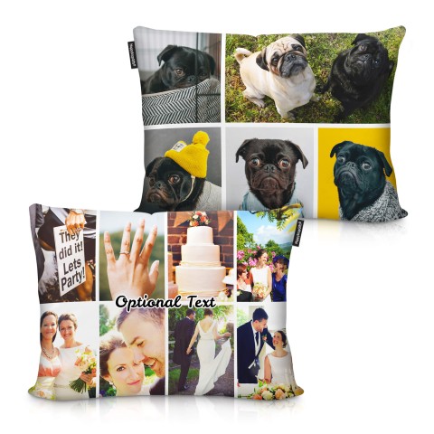 (36cm x 25cm) with Removable Cover (Zip) (Personalised with Text)