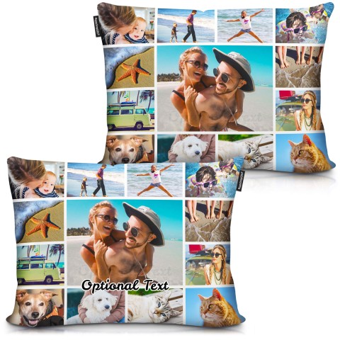 (57cm x 40cm) Soft Velvet Polyester Fabric (Personalised with Text)