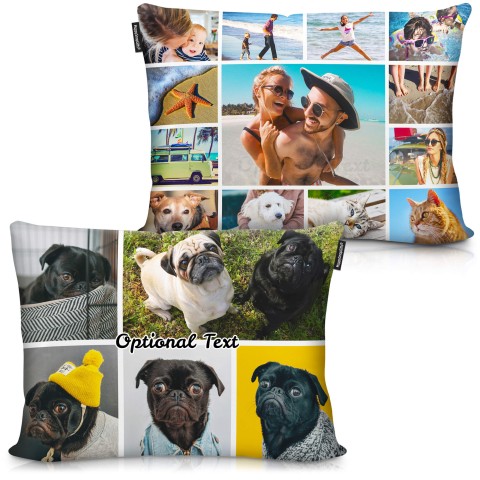 (57cm x 40cm) with Removable Cover (Zip) (Personalised with Text)