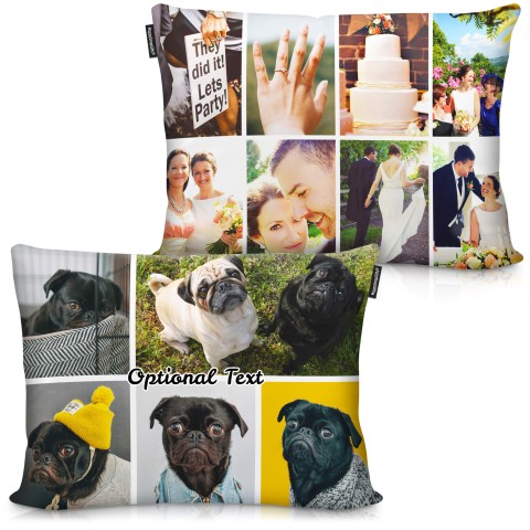 (57cm x 40cm) with Removable Cover (Zip) (Personalised with Text)
