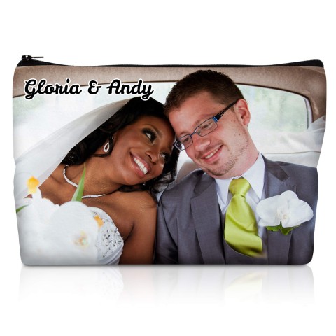 Large (30cm x 20cm) Mock Suede Polyester Fabric (Personalised with Text)