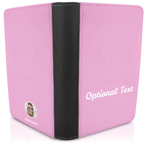 (UK Standard 21cm) (No Icon) - Baby Pink (Personalised with Text)