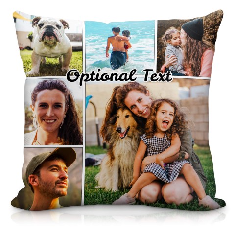 (40cm Square) Soft Velvet Polyester Fabric (Personalised with Text)