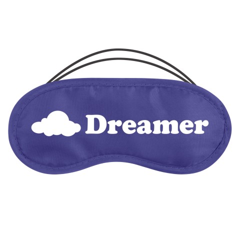 with Clouds Theme - Royal Blue Polyester