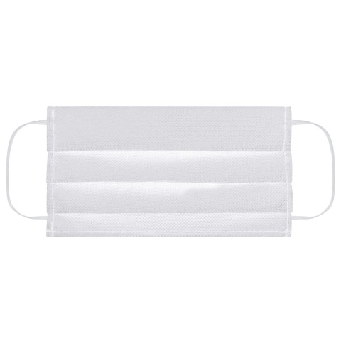 (19cm x 10cm) - White Non Woven Fabric (Pleated 2 Layer Construction)