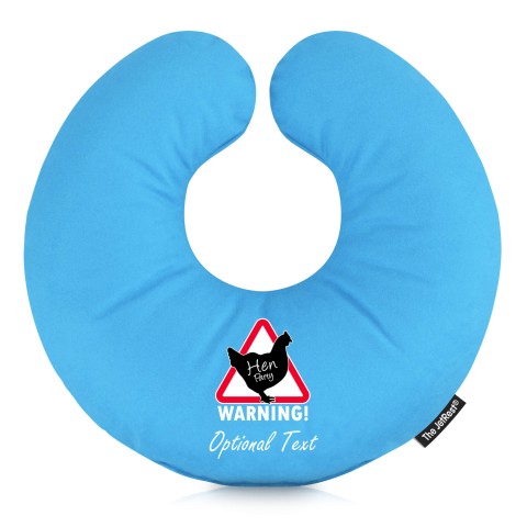 - Hen Party - Sky Blue Mock Suede Polyester Fabric