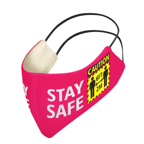 Adult Size - Fuchsia Pink Water Resistant Polyester Fabric (2 Layer Cotton & Polyester Construction)