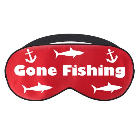 with Sharks and Anchor Print - Red