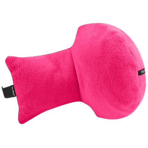 - Hot Pink (Fuchsia) Fleece Fabric with Lavender Pouch with Compression Strap