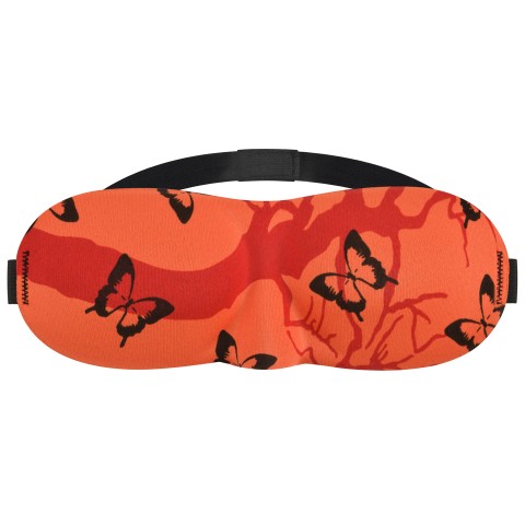 - Black Butterfly on Tangerine