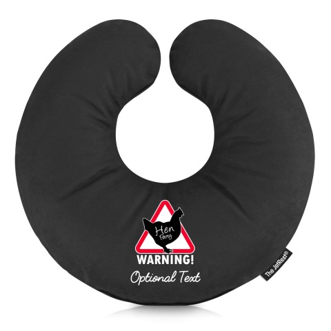 (30cm) (Hen Party Icon) Black Soft Velvet Polyester Fabric