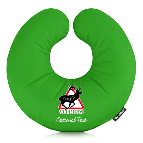 (30cm) (Stag Do Icon) Bright Green Soft Velvet Polyester Fabric