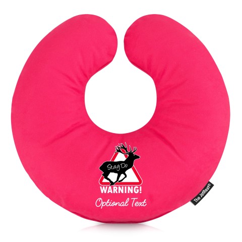 (30cm) (Stag Do Icon) Hot Pink (Fuchsia) Soft Velvet Polyester Fabric