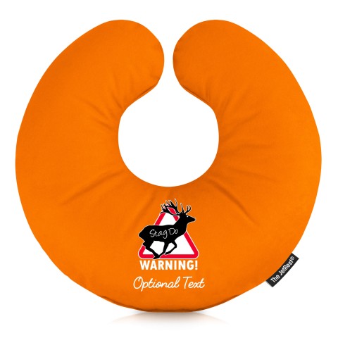 (30cm) (Stag Do Icon) Burnt Orange Soft Velvet Polyester Fabric