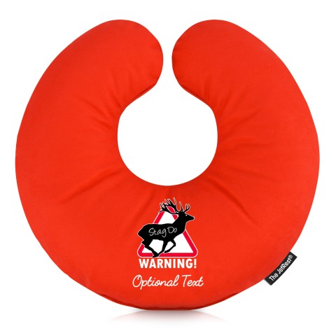 (30cm) (Stag Do Icon) Red Soft Velvet Polyester Fabric