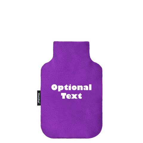 - Purple Fleece Fabric (Personalised with Text)