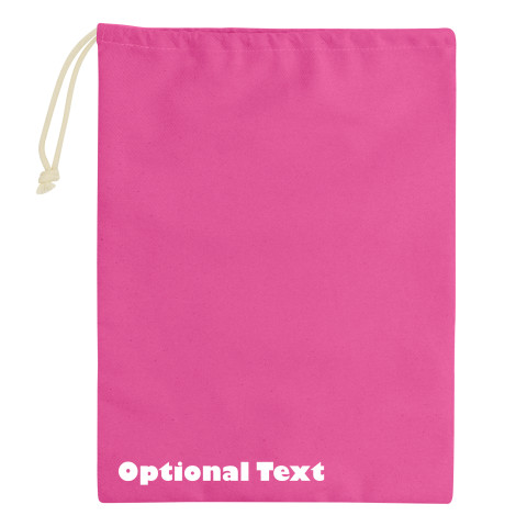 - Bubblegum Pink Cotton Fabric Personalised with Text
