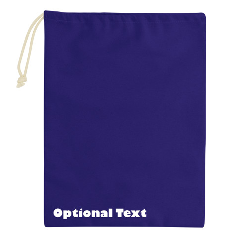- Royal Blue Cotton Fabric Personalised with Text