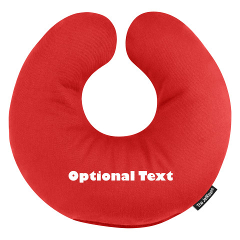 - 30cm - Red Cotton Fabric Personalised with Text