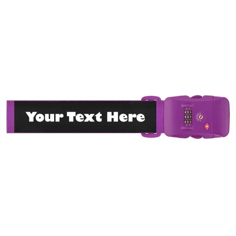 - Purple Personalised with Text