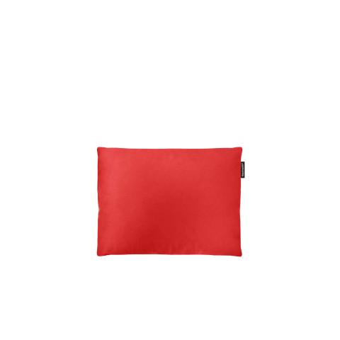 - 40cm x 30cm and Removable Cover with Zip - Red Cotton Fabric