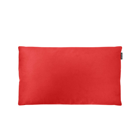 - 70cm x 40cm (Deep Filling) and Removable Cover with Zip - Red Cotton Fabric