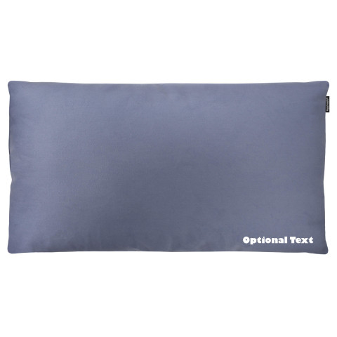 - 91cm x 48cm (King Size) and Removable Cover with Zip - Gothic Blue Luxury Cotton Fabric (Personalised with Text)
