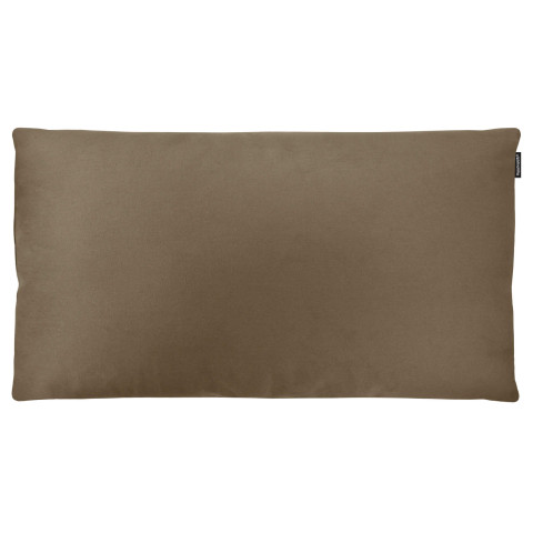 - 91cm x 48cm (King Size) and Removable Cover with Zip - Mole Brown Luxury Cotton Fabric