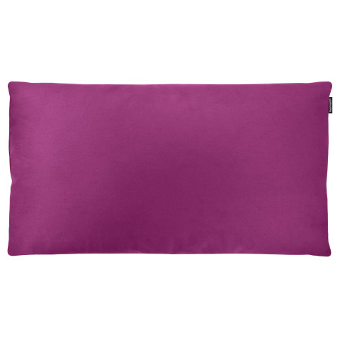 - 91cm x 48cm (King Size) and Removable Cover with Zip - Purple Cotton Fabric