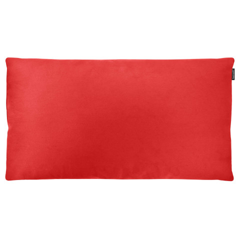 - 91cm x 48cm (King Size) and Removable Cover with Zip - Red Cotton Fabric