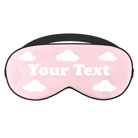- Baby Pink with Clouds Theme Personalised with Text