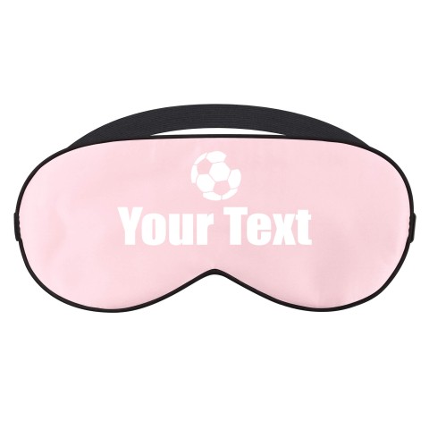 - Baby Pink with Footy Theme Personalised with Text